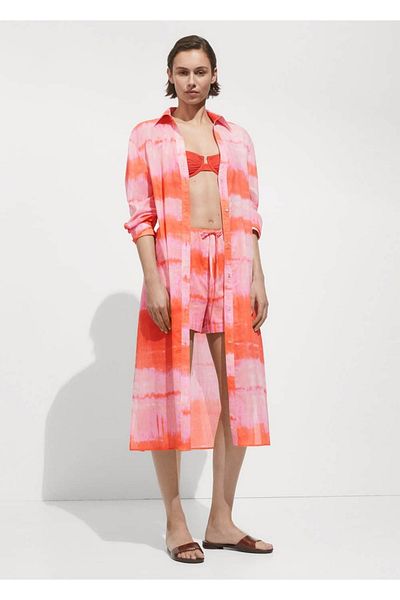 MANGO Woman ROCHIE DE CAMISA CU MODEL