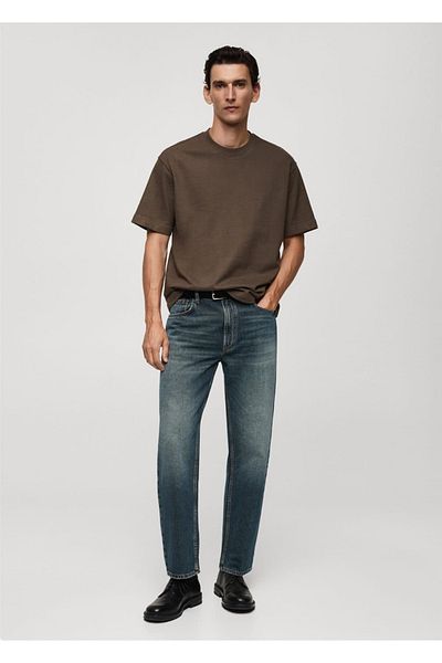 MANGO Man Μπλουζάκι 100% βαμβακερό Relaxed Fit