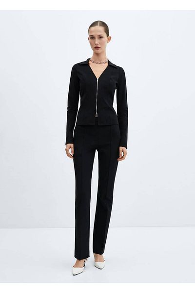 MANGO Woman Zipper Jacket