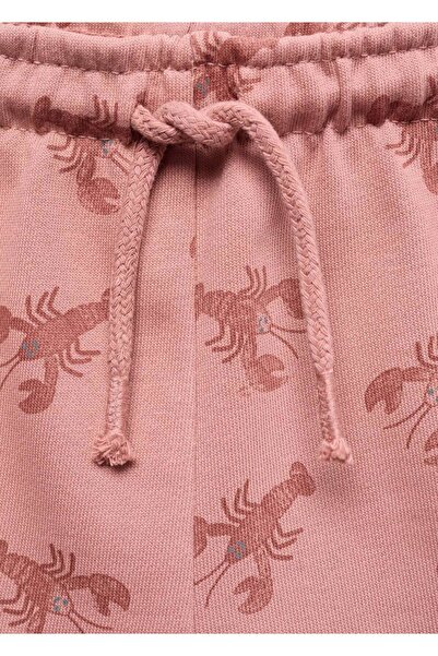 MANGO Baby Istakoz desenli bermuda şort