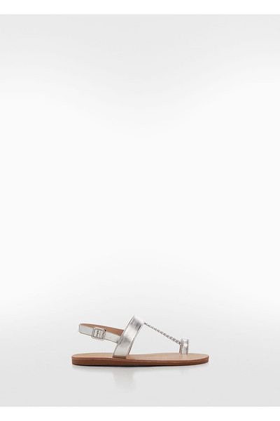 MANGO Kids Sandalen mit Metallriemen