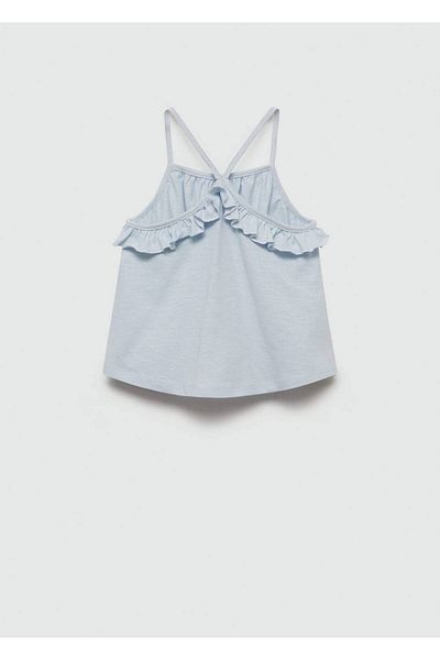MANGO Kids Tricou Albastru Pentru Copii