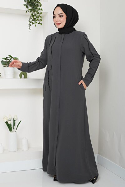 hafsamina Gray Love Stone Ferace - HM2481