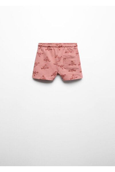 MANGO Baby Istakoz desenli bermuda şort