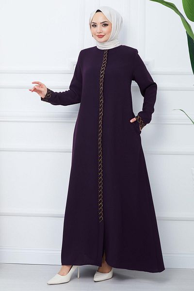 hafsamina Mystery Stoned Ferace Plum HM2358