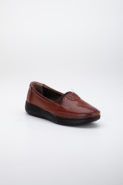 Dilimler Ayakkabı Dámské boty velkých velikostí z pravé kůže Face Leskly Tan