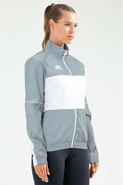 UMBRO Vc-0029 51335mu-jtv Lector Highlighter Γυναικείο αθλητικό μπουφάν ΓΚΡΙ