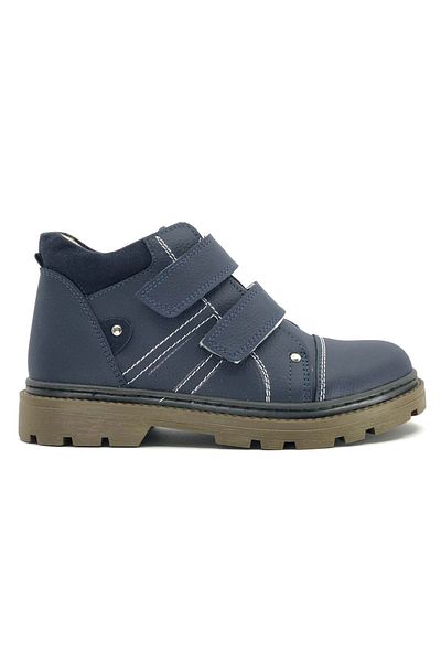 KCMN Aydindas Double Velcro Boy's Boots Navy Blue