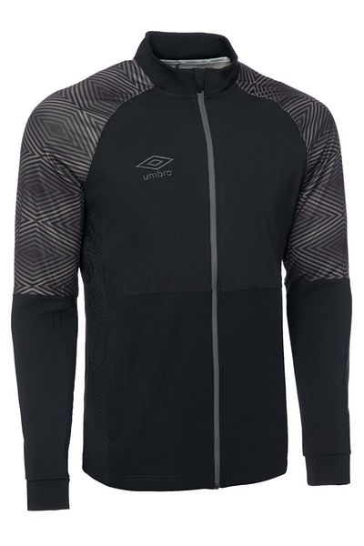 UMBRO Tc-0108 Ανδρικό μπουφάν με κουκούλα - Καπνιστό