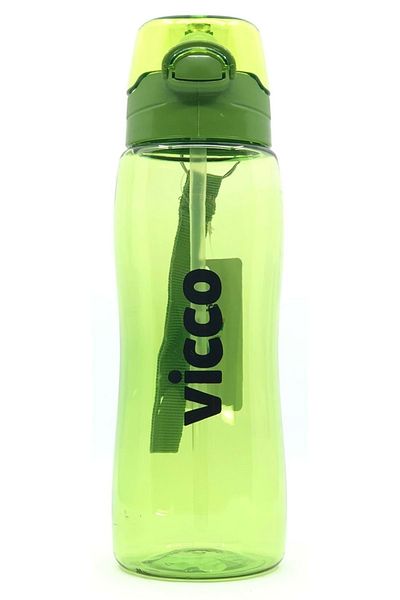 Vicco Water Bottle Locking Lid Tritan Bottle Water Bottle 750 ml Green