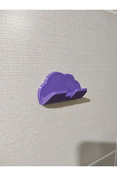 Nerva Design 3D 3M Adhesive Cloud Organizer μπάνιου - Πλαστική συσκευή θήκης ξυραφιού