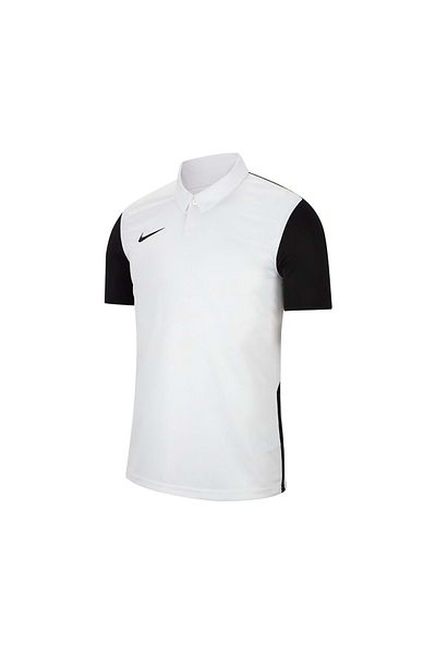 Nike Ανδρικό μπλουζάκι Polo Neck - Jersey Trophy Iv Bv6725 WHITE