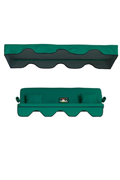 Yekta Home Dalyan 3 kişilik Salıncak Minder Takımı . Yastık Tente Kolluk Minder Süngersiz Set