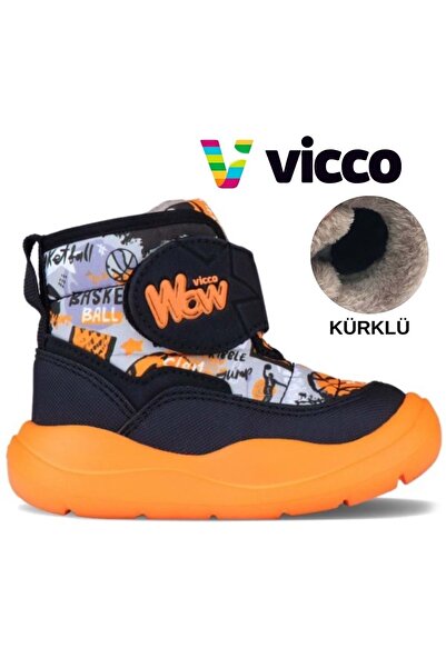 Vicco Santo Ortopedik Çocuk Kar Botu Turuncu