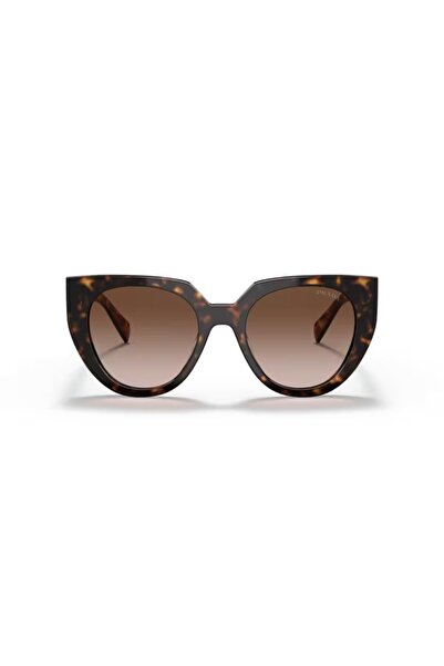 Prada Woman Cat Eye Sunglasses- Pr 14ws - Lense Size:52mm - Tortoise