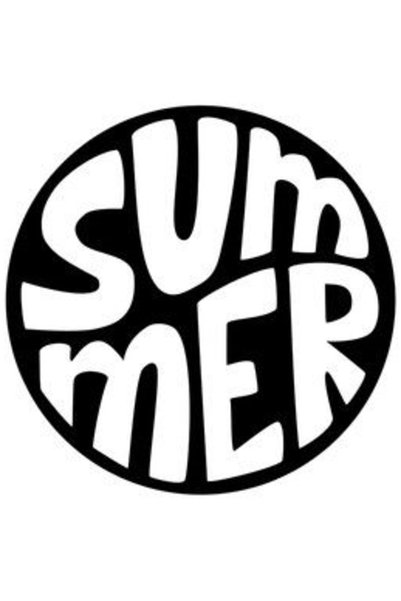 Generic Brand Summer (Auto-Motor-Vitrine-Decor) Sticker 30 X 30 cm