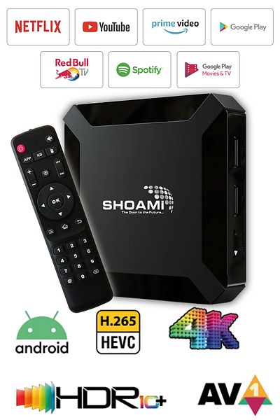 shoemio Shoami Sh-sb2 2gb/16gb - Ultra HD Android TV Box, Mybox Netflix Youtube Mediabox
