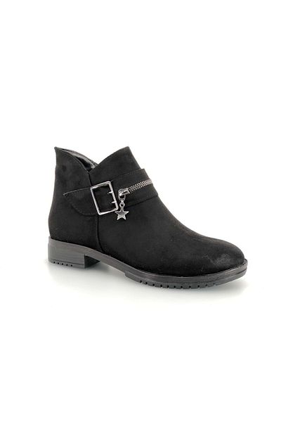 KOCAMANLAR Mehtap Starry Buckle Αθλητικά Γυναικεία Μποτάκια Μαύρα