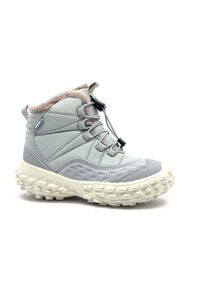 Vicco Tiger Phylon Rubber Sole Orthopedic Kids Snow Boots Gray