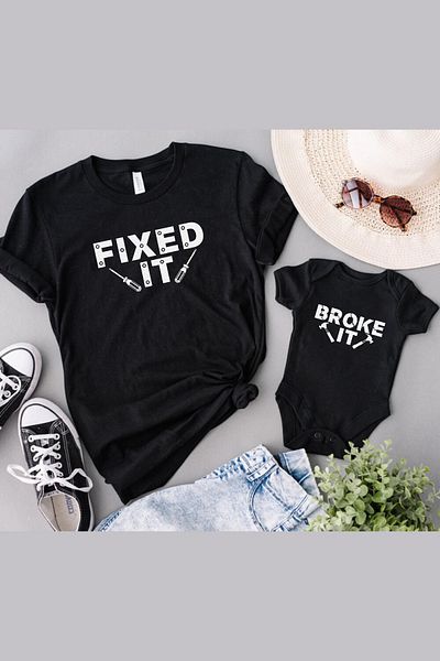 Tshirthane Σταθερός συνδυασμός για Father Son Girl - Προσθέστε 2 ΤΕΜΑΧΙΑ στο ΚΑΛΑΘΙ (ΕΙΝΑΙ ΤΙΜΗ ΕΝΟΣ ΕΙΔΟΥΣ)