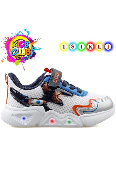 KOCAMANLAR حذاء رياضي مضاء لتقويم العظام للأطفال من Zeta - أزرق