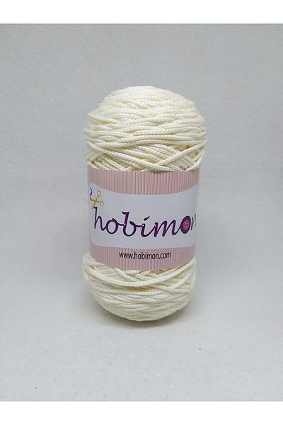 hobimon 1300 - Μαλακό Πολυεστέρα Μακραμέ 250 Γρ. 175 χλστ.