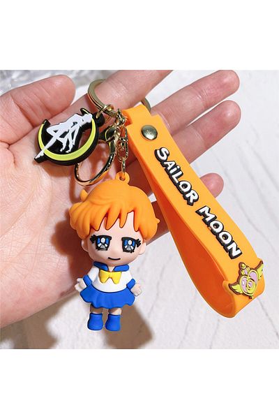 Köstebek Anime Sailor Moon - Uranus Silicone Keychain