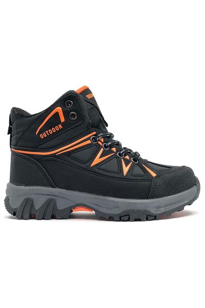 KOCAMANLAR Ruffon 2301 Outdoor Rubber Αντιολισθητική Ορθοπεδική Σόλα Παιδικές Μπότες ΠΟΡΤΟΚΑΛΙ