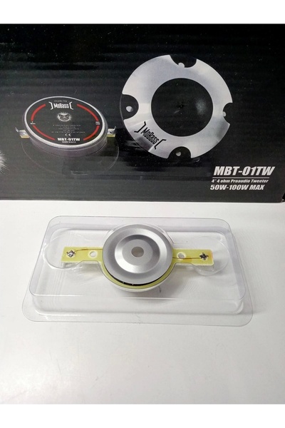MOBASS Dome Tweeter Mebranı - Mbt-01tw 10cm Tweeter Tamir Kiti - 1 Adet