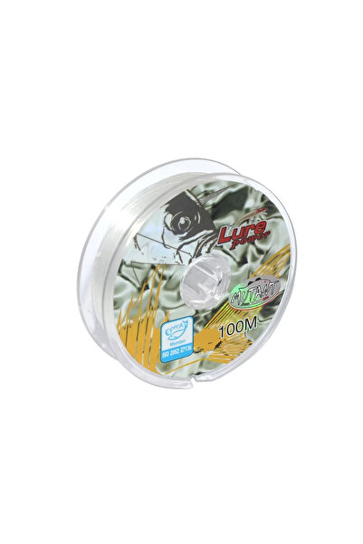 CAPTAIN Lure Power 100m Monofilament Fish Tape White 0.50 Mm