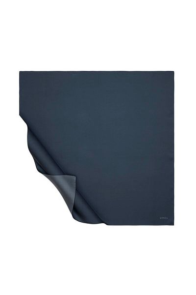 ipekevi Μεταξωτό μαντήλι Steel Blue Plain Tivil
