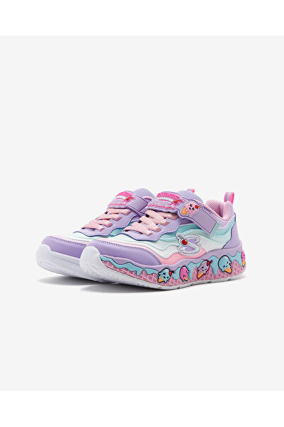 SKECHERS Sundae Sweeties Büyük Kız Çocuk Mor Spor Ayakkabı 303625l Lvmt