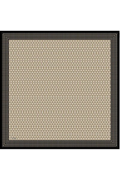 Armine وشاح رياضي من نسيج التويل - 8557-90 أسود حجري