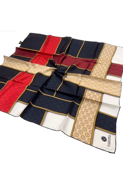 Vissona Μεταξωτό κασκόλ Twill - 16771 - 0033-0017
