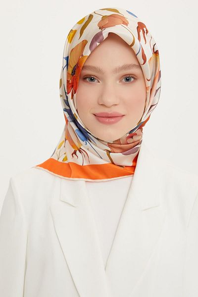 Armine Sport Twill Κασκόλ - 8740-32 Πορτοκαλί