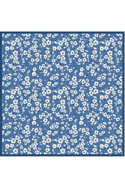 Armine Τζιν Μπλε Αθλητικό Φουλάρι Twill - 9017-24