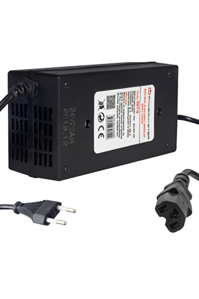 Powermaster PM-31174 24 Volt - 20 Amper C16 Uçlu Elektrikli Bisiklet Şarj Cihazı