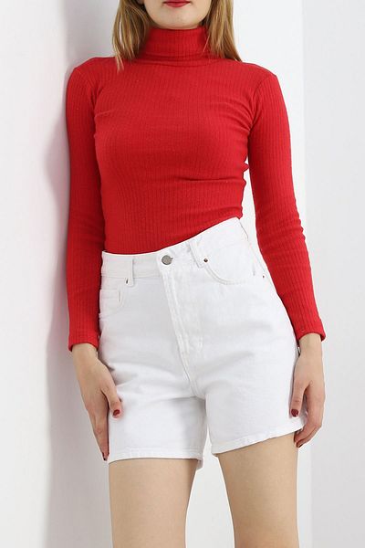Moka Shopin MokaShopin Red Turtleneck Body - 8338.1567