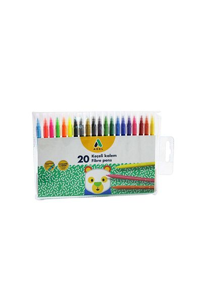 Adel 20 Colors Felt Tip Pen2220223100