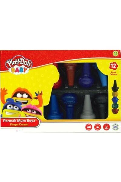 Play Doh Play-doh Baby 12 Renk Parmak Mum Boya Cr-017