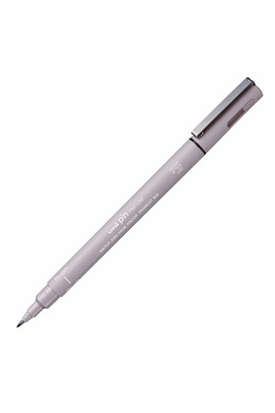 Uni Pınbr-200 Light Gray Fine Line Ball Pen