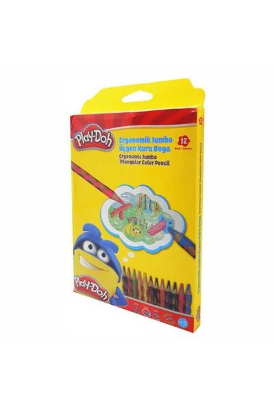 Play Doh بلاي-دو 12 لون مموج جامبو كوروبوا كو027