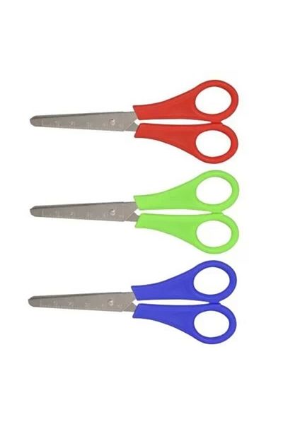 Puti Economical School Scissors - 1 Piece with Ruler