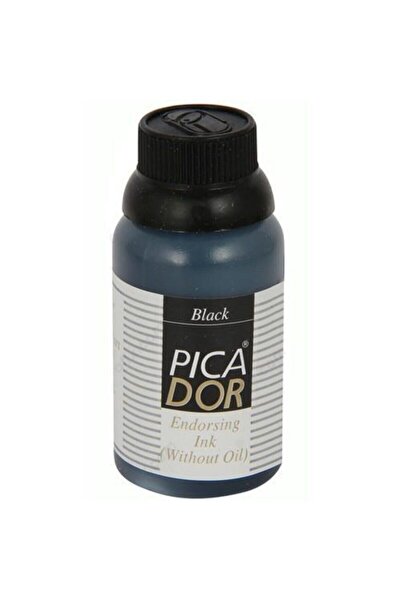 Picador Istampa Mürekkebi Siyah 500cc 1/2 Ke 007