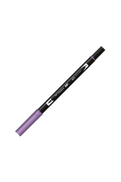 Tombow Ab-t Dual Brush Pen Grafik Kalemi Periwinkle 603