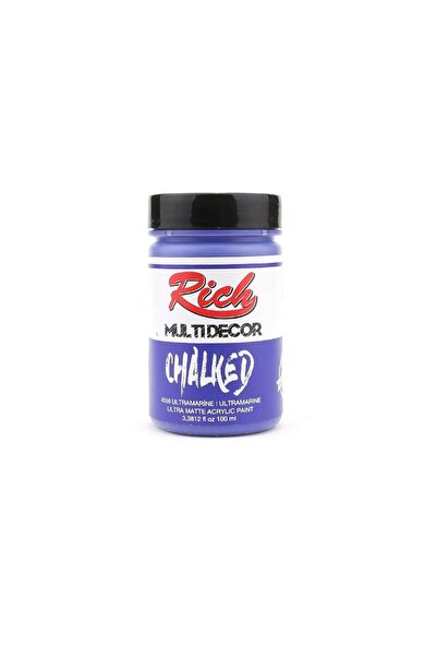 Rich Marka: Multi Decor Chalked Akrilik Boya 100 Cc 4556 Ultramarine Kategori...