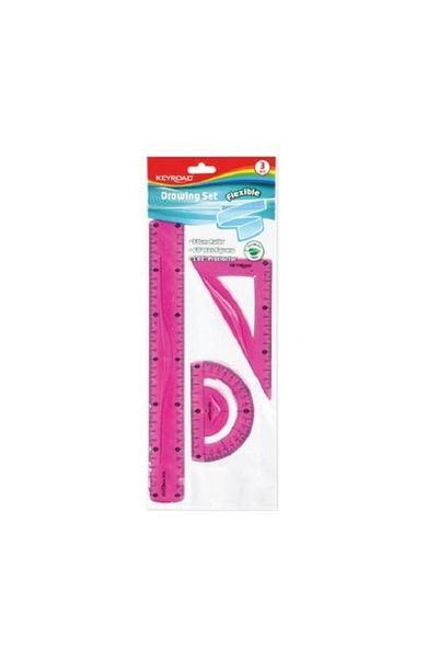 KEYROAD Kr 972278   Flexible Flexible Color Drawing Set with 20 cm Ruler 362486