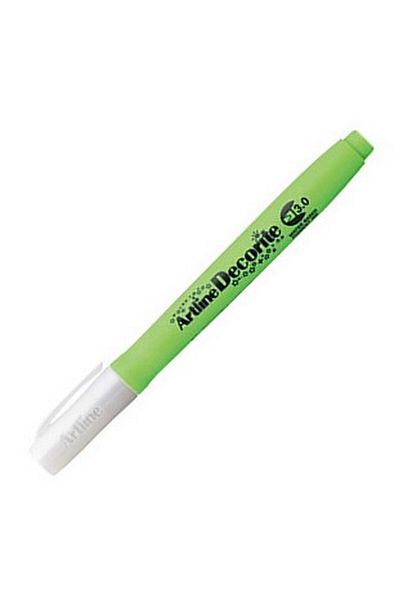 Artlines Artline Decorite Cut End Marker Phosphor Green