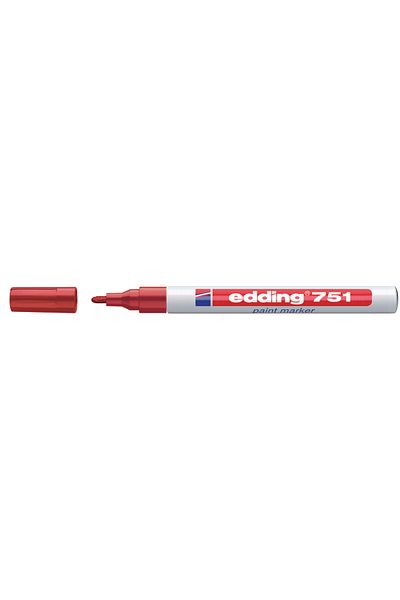 Edding 751-02 Model Red Marker Pens