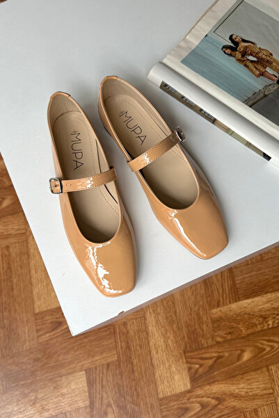 Mupa Shoes Жіночі балетки NUDE RUGAN